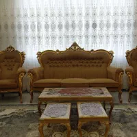 ست مبل ۹نفره سلطنتی بسیار تمیز