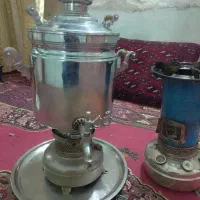 سلام سماور قدیمی ۲۰لیتریقدیمی وچراغ قدیمی|سماور، چای‌ساز، قهوه‌ساز|زابل, |دیوار