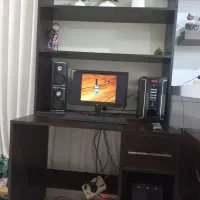 میز کامپیوتر و کتابخانه نوی نو ام دی اف|میز تحریر و کامپیوتر|مشهد, طلاب|دیوار