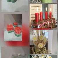 شمع و باکس شمع یلدایی|صنایع دستی و سایر لوازم تزئینی|شیراز, کوشک میدان|دیوار