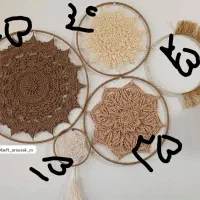 دیوارکوب بافتنی دریم کچر|صنایع دستی و سایر لوازم تزئینی|اهواز, امانیه|دیوار