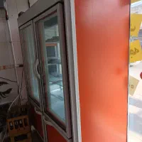 یخچال ویترینی چهار در در حد نو فوری