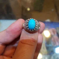 ۳ عدد انگشتر فیروزه نیشابور رکاب جون دار|جواهرات|تهران, حکیمیه|دیوار