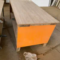 میز چوبی|میز تحریر و کامپیوتر|کرمان, |دیوار