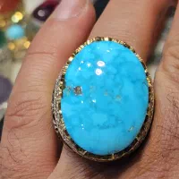 ۲ عدد انگشتر فیروزه نیشابور