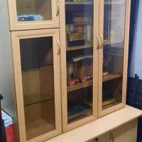 میز کتابخانه|کتابخانه، شلف، قفسه‌های دیواری|رشت, کوی حسینی|دیوار