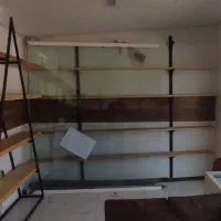 دکور چوبی فلزی نو مخصوص لباس فروشی ،کافه و...|بوفه، ویترین، کنسول|مرودشت, فرهنگ|دیوار