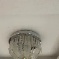 لوستر  سه شاخه در حد نو|لوستر و چراغ آویز|بوشهر, |دیوار