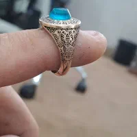 انگشتر طلا دستکوب کلکسیونی