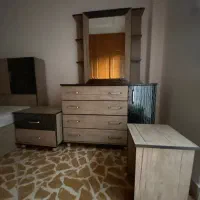 میز و آینه آرایش ۴ کشو سالم بدون خط و خش|تخت و سرویس خواب|رودسر, |دیوار