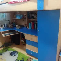 تخت دو طبقه|تخت و سرویس خواب|رشت, آزادگان|دیوار