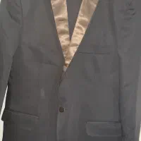 دو دست کت وشلوار  قهوه ای تیره و مشکی