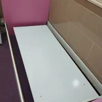 فروش تخت  تک نفره به همراه میز تحریر MDF
