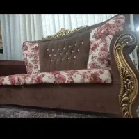 مبل هفت نفره کار کرده سالم در حد نو