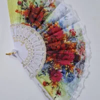 باد بزن ،اکسسوری مو، زیورالات|زیورآلات و اکسسوری|قم, شهرک شهرداری|دیوار