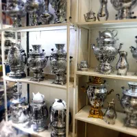 kiکارگاه سماور غالی برنجی استیل  برقی گازی زغالی y|صنایع دستی و سایر لوازم تزئینی|اصفهان, دستگرده|دیوار