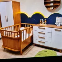 تختخواب آبی استقلالی سلیقه پسرا%تولیدی پاسارگاد|اسباب و اثاث بچه|پردیس, فاز ۱|دیوار