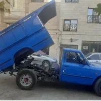حمل بار کمپرسی نیسان ، ماسه گراویه آجر نخاله کود