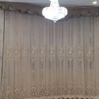 پرده 6متری نو|پرده، رانر، رومیزی|ایذه, |دیوار