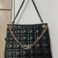 کیف دوشی زبانه جا دار