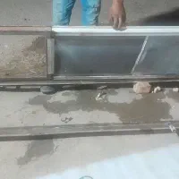 درب دستشویی آهنی