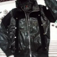 کاپشن چرم مردانه ی نو زیر قیمت