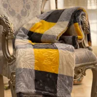 پتو چهارفصل چهارخونه|رختخواب، بالش، پتو|قم, باغ شریفی|دیوار