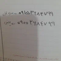 دو عدد سیم کارت صفر شماره مشابه
