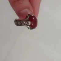 انگشتر نقره عقیق|جواهرات|کرمانشاه, |دیوار