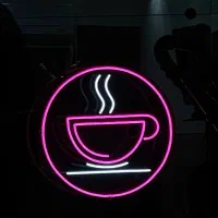 تابلو نئون|ریسه و چراغ تزئینی|رشت, رودباری|دیوار