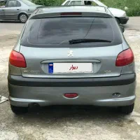 206 مدل 89  تیپ ۲|خودرو سواری و وانت|رشت, گلزاران|دیوار