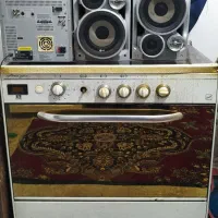 دو عدد اسباب یک گاز 5شعلع و ضبط و باند