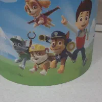 لوستر کودک با طرح سگ های نگهبان