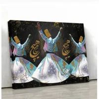 تابلو نقاشی ورق طلا