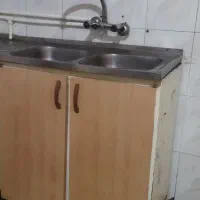 کابینت فلزی در حد نو با سنگ|مصالح و تجهیزات ساختمان|شیروان (خراسان), |دیوار