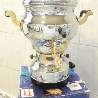 سماور ۶ لیتری نو ورق سنگین ۸ میل مارک نوبل