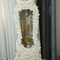 ساعت زمینی چوبی