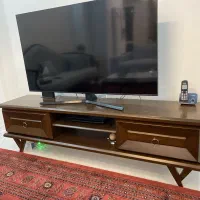 ست میز تلوزیون و کنسول چوبی|بوفه، ویترین، کنسول|تهران, سازمان برنامه شمالی|دیوار