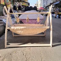 ننو کودک گهواره سنتی نی نی لای لای مرسانا مدل دیبا|تخت و صندلی بچه|تهران, عبدل‌آباد|دیوار