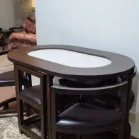 میز غذاخوری ۶ نفر چوبی