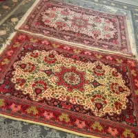 فرش زر نیم دست بافت