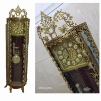 ساعت برنجی ساعت ایستاده برنجی