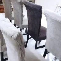 فقط۸تا صندلی باکیفیت. سرویس غذاخوری