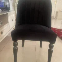 صندلی ناهارخوری مخمل