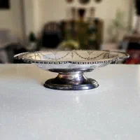عتیقه آنتیک انگلیسی روکش نقره سال ساخت 1895