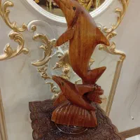 مجسمه دمپایی چوبی هندی