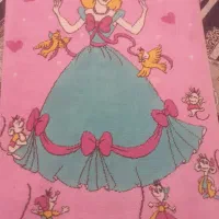 فرش کودک طرح دخترانه