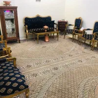 مبلمان استیل ۹ نفره تمام چوب گردو