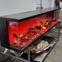 تولیدی شومینه برقی شومینه گازی زیر TV دکوراتیو lcd