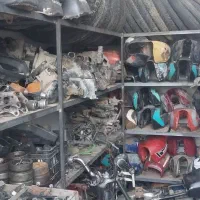 لوازم جانبی موتور سیکلت به صورت استوک موجوده|قطعات یدکی و لوازم جانبی|منجیل, |دیوار